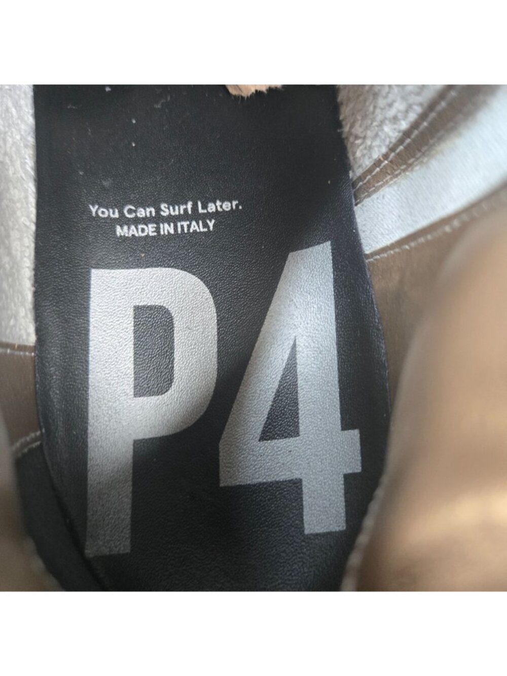 P448‎ Sporty Lace Up Sneaker White Leather Athletic Streetwear Zip Skater Shoes - Picture 14 of 15